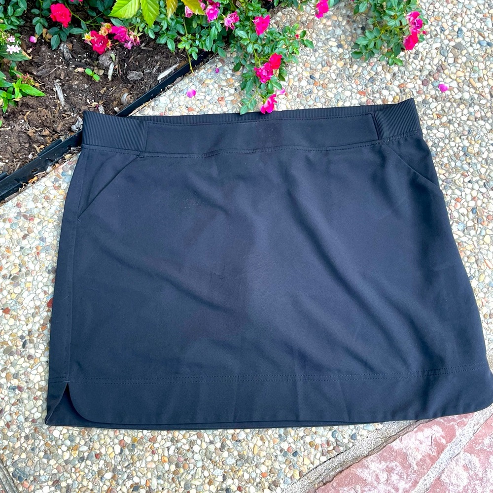 32 Degrees, Black, Lined, Skort, size XL